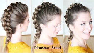 How To : Dinosaur Braid Hair Tutorial | Braidsandstyles12