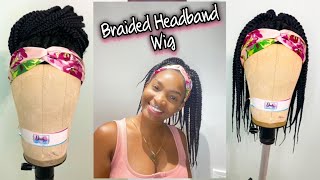 Diy Braided Headband Crochet Wig Tutorial/Beginner Friendly/Trendy /Quick /Easy To Make/Must Watch
