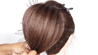 New Braided Hairstyle For Long Hair ||Very Easy Bun Hairstyle