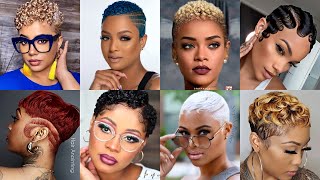 New & Unique African American Short Haircuts For Black Ladies 2022 | Cute