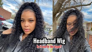 Amazon Prime Headband Wig! No Skills Needed, Super Easy And Quick ! Ft. Jaja Hair