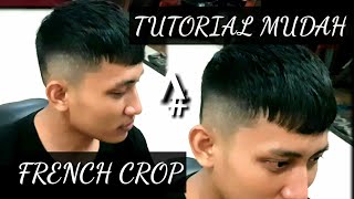|Tutorial|French Crop Hairstyle Korean Style .