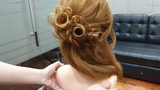 Open Hairstyle || Front Variation || Wedding Hairstyles || Rose || Flowers
