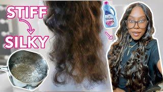 How To Revive Stiff Old Synthetic Wigs *2022 Method*
