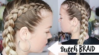 How To Dutch Braid | Braiding 101