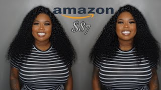 Affordable Amazon 4X4 Closure Curly Wig | Eooma Hair |