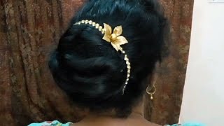 Messy Bun For Wedding | Bun With Trick | #Hairstyles #Weddinghairstyles #Bunhairstyle #Judahairstyle
