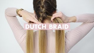 How To Dutch Braid: Hair Tutorial For Beginners | Luxy Hair