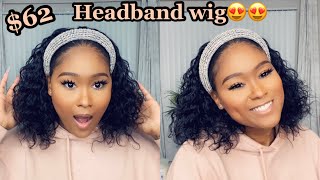My Own Hair? Best Affordable Bob Headband Wig Low To $62 | Beauty Forever Hair"