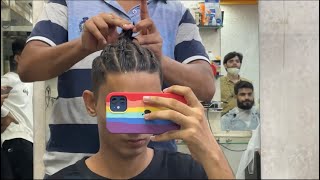 Indian Boy Doing Braids For The First Time  | How To Braids |Tutorial| #Braids #Youtube #Men