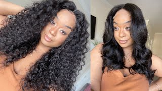 West Kiss Hair | Pay 1 Get 2 Wigs | Deepwave And Bodywave Closure Wigs | Install And Style