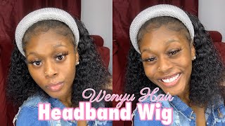$50 Deep Wave Headband Wigft Wenyu Hair