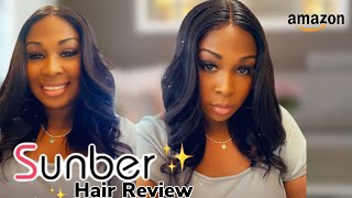 Affordable Silk Base Closure Wig | Amazon Ft. Sunber Hair