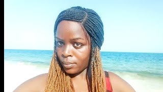 Swimming With My Braided Wig