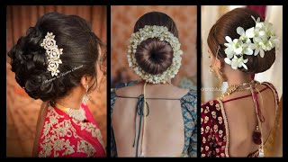 Hairstyles For Beginners || Easy Buns Tutorial || 3 Hairstyles || Wedding Hairstyles ||