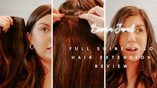Full Shine Halo Hair Extensions From Amazon | Review And Tutorial | #Biancajanel