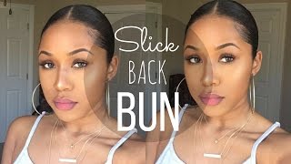 Slick (Sleek) Back Bun Tutorial | Short Hair Friendly