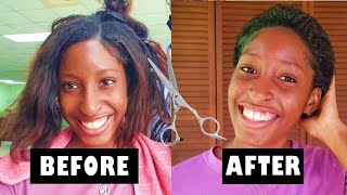 The Big Chop 2022 | Starting My Natural Hair Journey