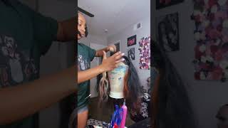 How To Make Wig Tutorial From Tt @Thehairconnoisseur #Unicehair #Shorts