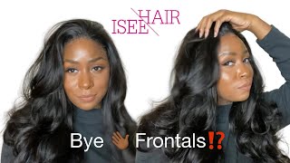 Bye Bye Frontals!?| Isee Hair 5X5 Closure Install & Review | Beautybymaresa