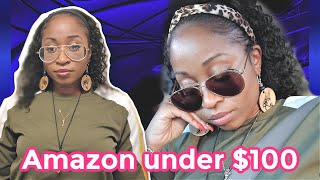 Amazon  Deep Wave Headband Wig Under $100  Wig Try-On & Review | Empresshairlukz