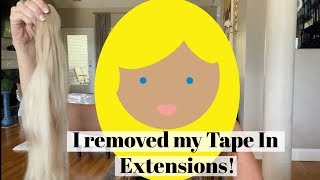 Tape In Hair Extensions~My Thoughts