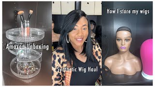 So Cute! New Synthetic Wigs 2022 | Prepping For Content & Amazon Livestream Shopping