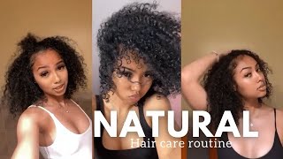 My Natural Hair Care Routine + How I Take Down My Wigs