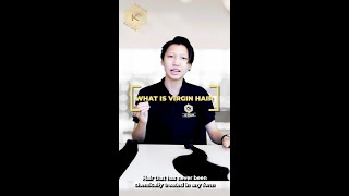 #Shorts What Is Virgin Hair? Virgin Hair Vs Remy Hair