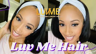 Luv Me Hair 12" Straight Bob Headband Wig Review