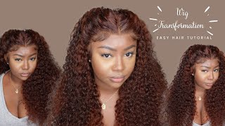Omg!!!  No Glue! Beginner Friendly Wig Install | Ft Unice Hair