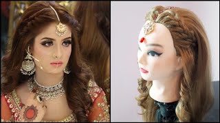 Kashee'S Wedding Or Party Hairdo With Open Hair And Loose Curls || Trendy Hairdo ||