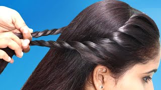 2 Side Juda Braid Hairstyle For Girls | Hair Style Girl | Simple Hairstyle | #Hairstyles