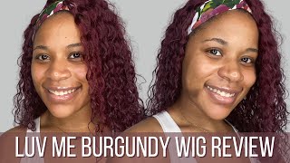 16" Luvme Headband Wig | Deep Wave In Sugar Plum | Inergy