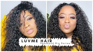 Luvme Deep Wave Headband Wig Review | Omg! Omg! Omg!