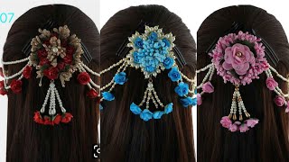 Outstanding, Incredible,Flower Hair Accessories Design,Hair Jewelry Design Youtube#Shortvedio#Shorts