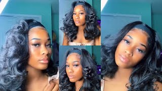 Watch Me Did The 80S Curls On My Headband Wig Ft Beauty Forever Hair#Shorts