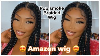 Brinbea Pop Smoke Braided Wig  Amazon Prime Protective Style Wig | Ft Beauartwigs