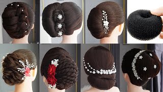Top 7 Bun Hairstyles With Donut For Wedding