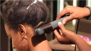 Short Hairstyling Tips : How To Use A Flat Iron To Curl Short Hair