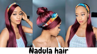 Must Have 99J Headband Wig For Thin Edges! Quick & Easy Protective Style| Nadula Hair