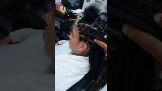 How To Finish Up Box Braids With Sharp Ends Or Short Hair Uk England Bolton