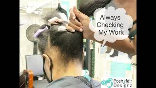 Alopecia Solutions | Tape-In Installation | Hair Transformation| Custom Color