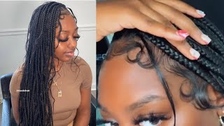 How To Do And Maintain Dramatic Edges With Braided Hairstyles | Tianashannell