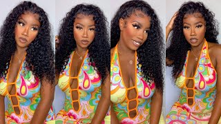 End Of Summer Curly Hd Lace Wig Install Ft Isee Hair | The Tastemaker