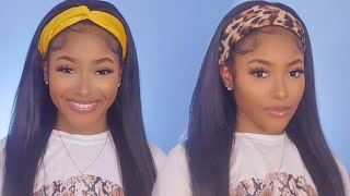 $79+ Super Affordable | Best Straight Headband Wig | Ft Luhair | Petite-Sue Divinitii