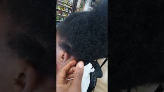 How To Do Short Hair For Crochet Braids Locs Style. #Shorts