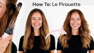How To Use Le Pirouette 26Mm Titanium Rotating Curling Iron From L'Ange