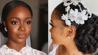 Amazing Bridal Hairstyles For Black Women