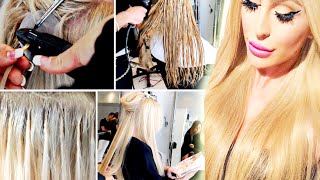 My New Hair Extensions! (What Kind, After Care & More) | Gigi